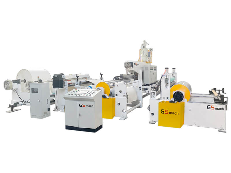 Machine de laminage par extrusion de film thermique