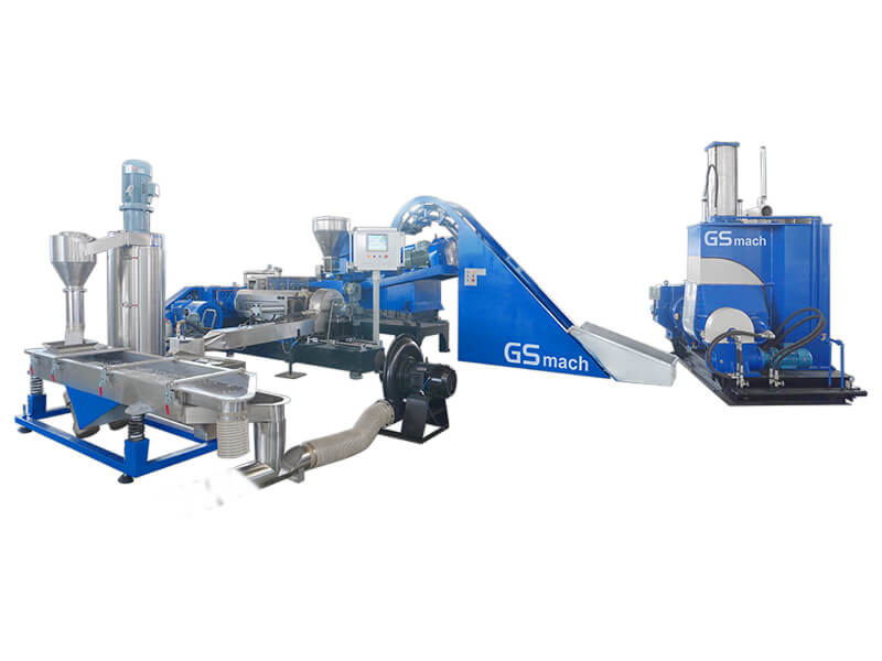 Pétrin (Banbury) Machine composée d'extrudeuse à deux étages